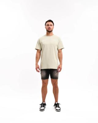 Malelions Champagne T-shirt Mm1-hs25-61 Print T-shirts 419 Light Sage