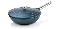 Westinghouse Wokpan Performance Bravery Blue ø 28 cm - standaard anti-aanbaklaag