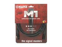 KLOTZ AIS GmbH M1FM1N0100 audio kabel 1 m XLR (3-pin) Zwart - thumbnail