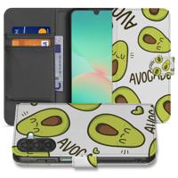 Samsung Galaxy A17 Avocado Hoesje Groen Met 3 Pasjes TPU