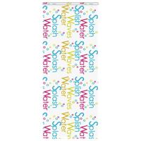 Doucherolgordijn met cassette 110x240 cm stofbreedte 106 cm