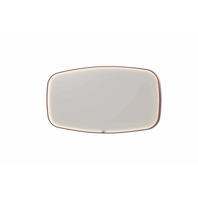 Spiegel INK SP31 160x4x80 cm incl. LED-verlichting en Spiegelverwarming Geborsteld Koper