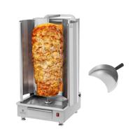 Gaskebabgrill - voor 80 kg vlees - 5 branders - 20 kW - Royal Catering
