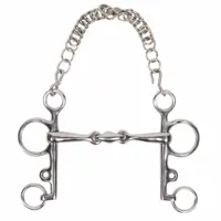 Pagony Pelham dubbel gebroken maat:12,5