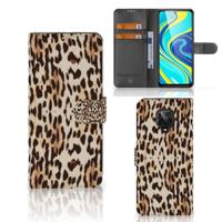 Xiaomi Redmi Note 9 Pro | Note 9S | Telefoonhoesje | Met pasjeshouder | Leopard