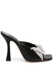 Casadei mules Butterfly Geraldine 100 mm s - Noir