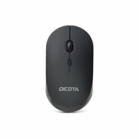 Dicota SILENT V2 Muis Draadloos Optisch Zwart 3 Toetsen 800 dpi, 1200 dpi, 1600 dpi - thumbnail