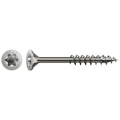 SPAX 197000600803 SPAX Seko-T-Tg Houtschroef 6 mm 80 mm Torx, Binnen-T RVS V2A Roestvast 100 stuk(s)
