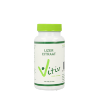 Vitiv IJzer citraat 100 Tabletten