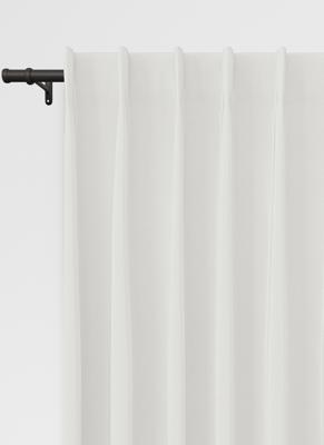 Niue gordijn - Gebroken Wit met enkele plooi Niue gordijn - Gebroken Wit met enkele plooi