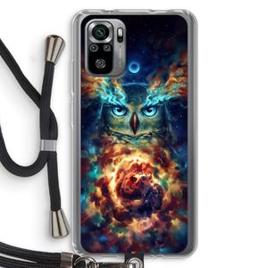 Aurowla: Xiaomi Redmi Note 10S Transparant Hoesje met koord