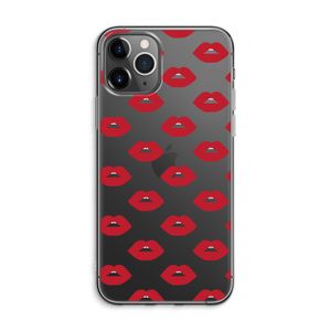 Lips: iPhone 11 Pro Max Transparant Hoesje