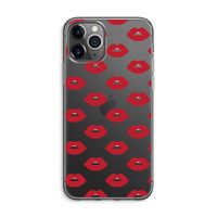 Lips: iPhone 11 Pro Max Transparant Hoesje