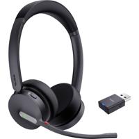 Yealink Yealink Headset WH64 Hybrid Dual Teams On Ear headset Zwart