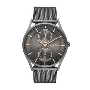 Skagen SKW6180 Horloge Holst staal grijs-rosekleurig 40 mm