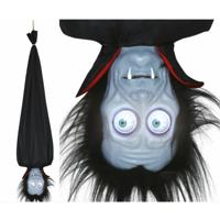 Decoratie pop vampier/Dracula - licht/geluid/beweging - Halloween thema - hangend - 120 cm