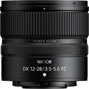 Nikon NIKKOR Z DX 12-28mm f / 3.5-5.6 PZ VR MILC Telezoomlens Zwart