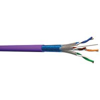 Multimedia Connect F5554SH5 CAT 6A F/FTP LSZH Kabel Massief Paars - 500 meter