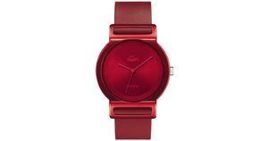 Lacoste horlogeband 2000699 / LC-38-3-22-2324 Rubber Rood 20mm