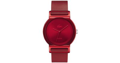 Lacoste horlogeband 2000699 / LC-38-3-22-2324 Rubber Rood 20mm
