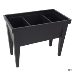 Outlet B: Kweektafel - kweekbak - kweekas - 100x50x107 cm Antraciet Nampook (8719987416699) - Warentuin Collection