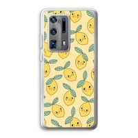 Citroenen: Huawei P40 Pro Plus Transparant Hoesje