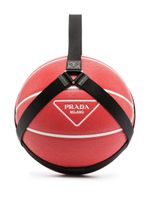 Prada ballon de basket à logo imprimé - Rouge