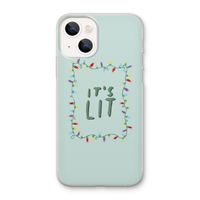 It's Lit: iPhone 13 mini Transparant Hoesje