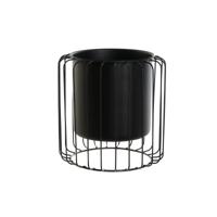 DKD Home Decor Zwart Metaal 26 x 26 x 26 cm