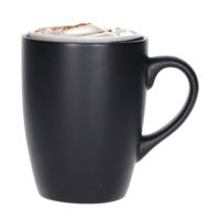 Koffiemok - zwart - 340 ml?- thee beker - mokken - keramiek