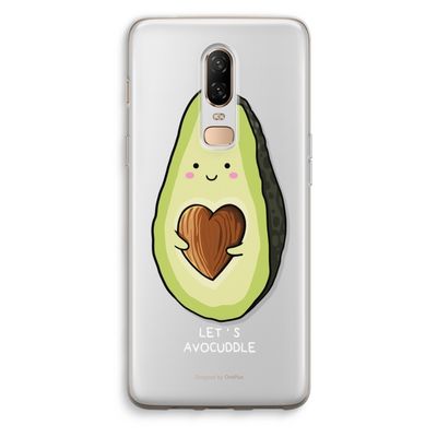 Avocuddle: OnePlus 6 Transparant Hoesje