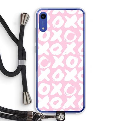 XOXO: Honor Play 8A Transparant Hoesje met koord