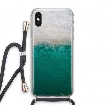 Stranded: iPhone X Transparant Hoesje met koord