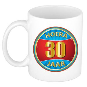 30 jaar verjaardag mok / beker - verjaardagscadeau - feest mokken