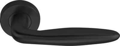 Formani Basics LB18H deurkruk geveerd op rozet - PVD gunmetal