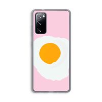Sunny side up: Samsung Galaxy S20 FE / S20 FE 5G Transparant Hoesje