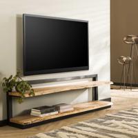 LifestyleFurn TV-meubel Calia Acaciahout, 180cm - Massief acacia naturel - thumbnail