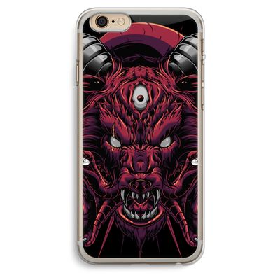 Hell Hound and Serpents: iPhone 6 Plus / 6S Plus Transparant Hoesje