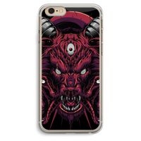 Hell Hound and Serpents: iPhone 6 Plus / 6S Plus Transparant Hoesje Hell Hound and Serpents: iPhone 6 Plus / 6S Plus Transparant Hoesje