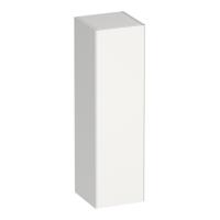 Brauer Inspire - Hoge Kast - 120 cm - 1 Deur - Greeploos - Rechtsdraaiend - Hoogglans Wit