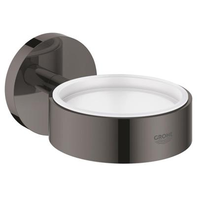 GROHE Essentials Wandhouder - voor zeepdispenser/glas - hard graphite 40369a01