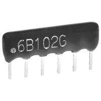 Frei RNLB08G0332B0E Weerstandsnetwerk 3.3 kΩ THT 1 stuk(s)