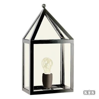 Laren muurlamp zwart - Ks verlichting