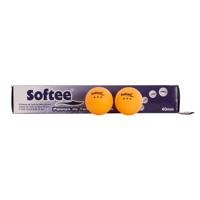BOX 6UDS BALLS PING PONG 40MM SOFTEE