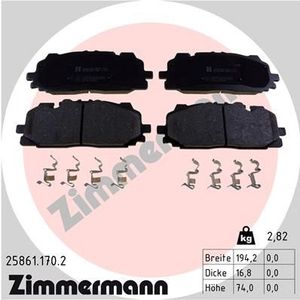 Remblokkenset, schijfrem 258611702