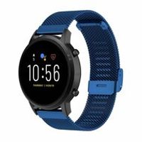 Samsung Galaxy Watch 3 - 45mm - Milanese bandje met klemsluiting - Donkerblauw - thumbnail