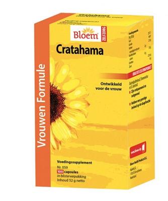Bloem Cratahama Vrouw 50+ 100Capsules