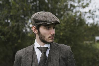 Heather Arran Cap Groen/bruin | Peaky Blinders