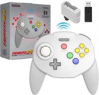 Tribute 64 2.4 GHz Wireless Controller V2 (Grey) (Retro-bit)