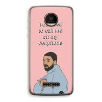 Hotline bling: Motorola Moto Z Force Transparant Hoesje
